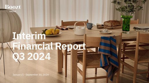 Thumbnail Boozt Quarterly Report 2024-q3