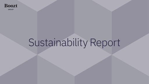 Thumbnail Boozt Sustainability Report 2021