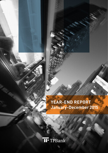 Thumbnail TF Bank AB Financial Report 2015