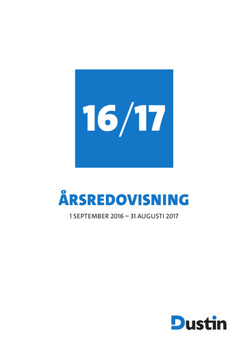 Thumbnail Dustin Group Annual Report 2016-2017