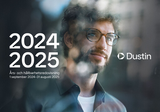 Thumbnail Dustin Group Annual Report 2024