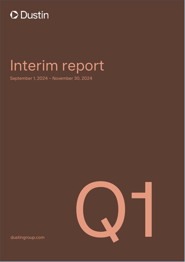 Thumbnail Dustin Group Quarterly Report 2024-2025-q1