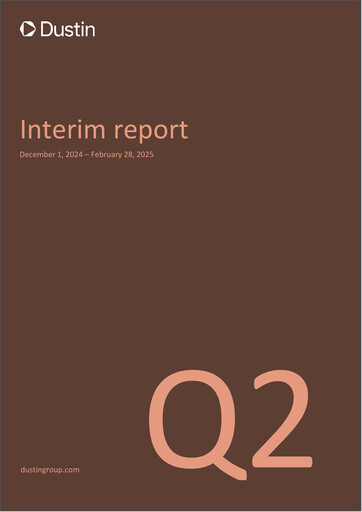 Thumbnail Dustin Group Quarterly Report 2024-2025-q2