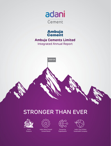 Thumbnail Ambuja Cements
 Annual Report 2023-2024