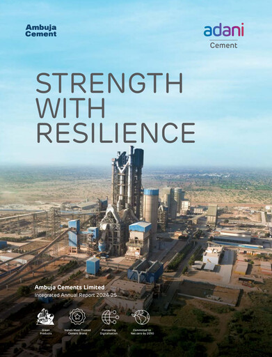 Thumbnail Ambuja Cements
 Annual Report 2024-2025