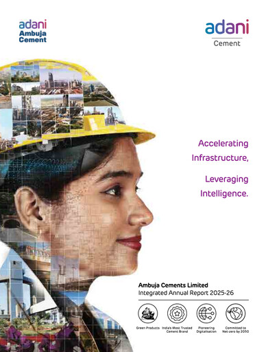 Thumbnail Ambuja Cements
 Annual Report 2025-2026