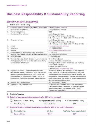 Thumbnail Ambuja Cements
 ESG Report 2025-2026
