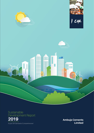 Thumbnail Ambuja Cements
 Sustainability Report 2019