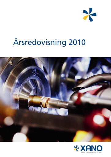 Thumbnail XANO Industri Annual Report 2010