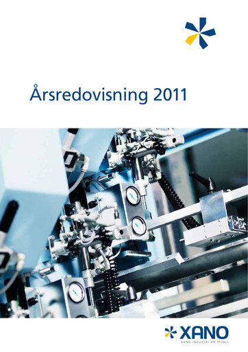 Thumbnail XANO Industri Annual Report 2011