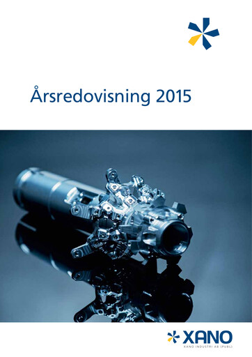 Thumbnail XANO Industri Annual Report 2015