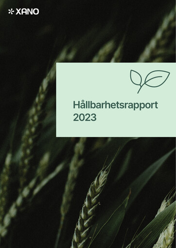 Thumbnail XANO Industri Sustainability Report 2023