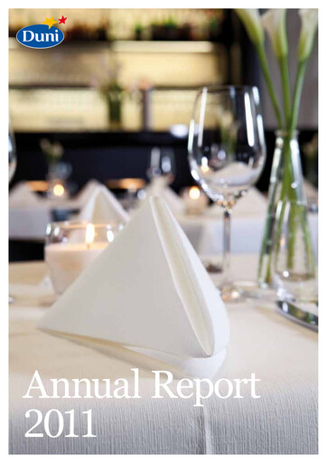 Thumbnail Duni AB Annual Report 2011