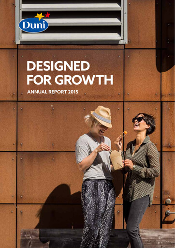 Thumbnail Duni AB Annual Report 2015