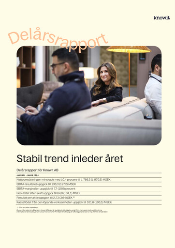 Miniature Knowit Rapport trimestriel 2024-q1