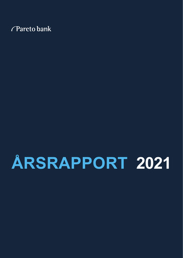 Thumbnail Pareto Bank Annual Report 2021