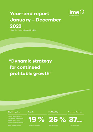 Thumbnail Lime Technologies AB Quarterly Report 2022-q4