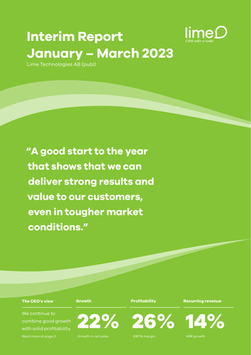 Thumbnail Lime Technologies AB Quarterly Report 2023-q1