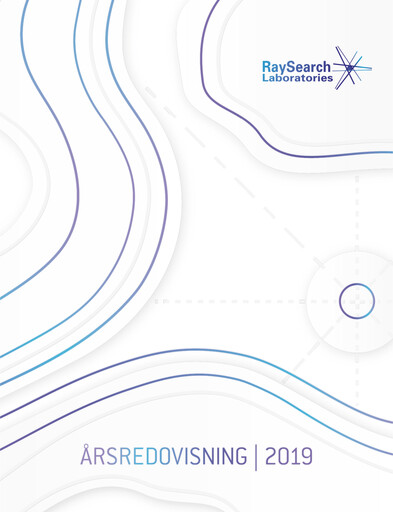 Miniature RaySearch Laboratories AB Rapport annuel 2019