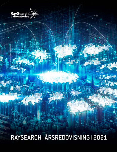 Miniature RaySearch Laboratories AB Rapport annuel 2021