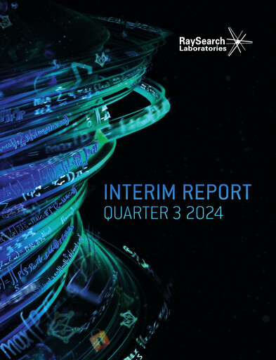 Miniature RaySearch Laboratories AB Rapport trimestriel 2024-q3