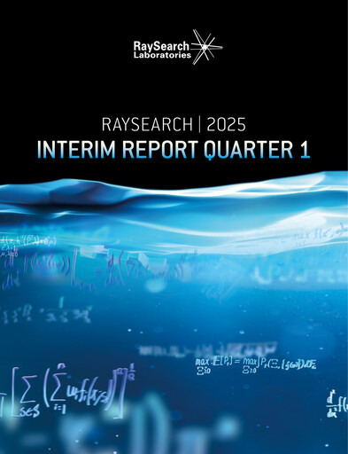 Miniature RaySearch Laboratories AB Rapport trimestriel 2025-q1