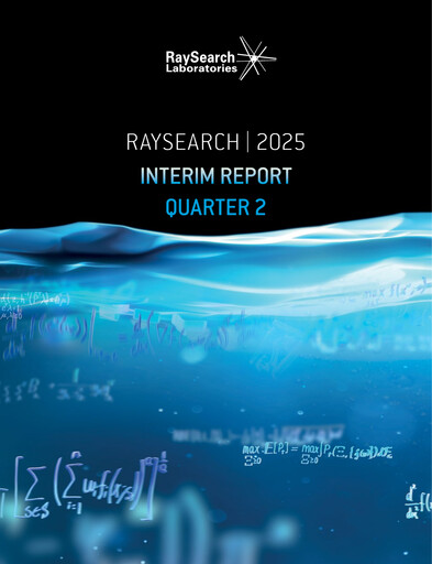 Miniature RaySearch Laboratories AB Rapport trimestriel 2025-q2