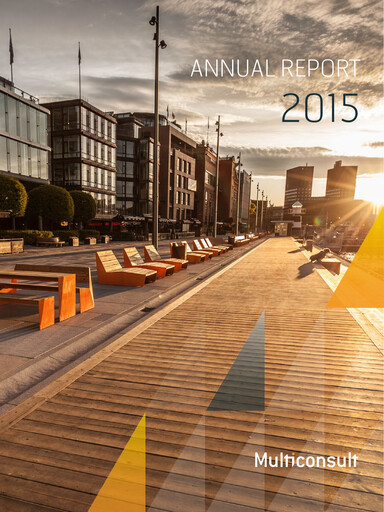 Thumbnail Multiconsult Annual Report 2015