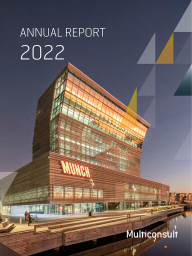 Thumbnail Multiconsult Annual Report 2022