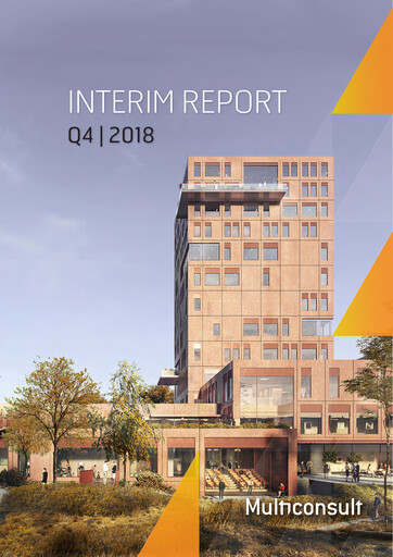 Thumbnail Multiconsult Financial Report 2018