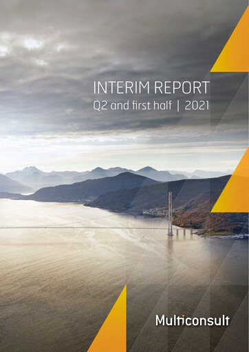 Thumbnail Multiconsult Half-year Report 2021-h1