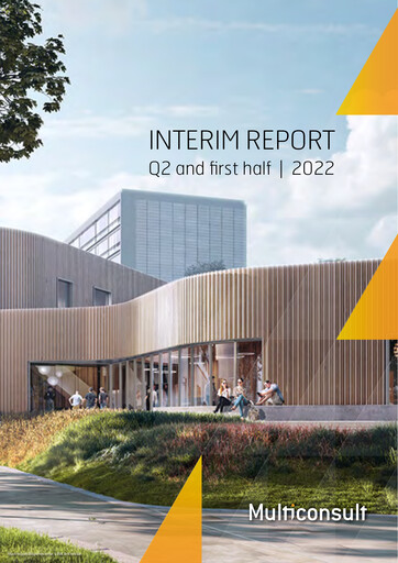 Thumbnail Multiconsult Half-year Report 2022-h1
