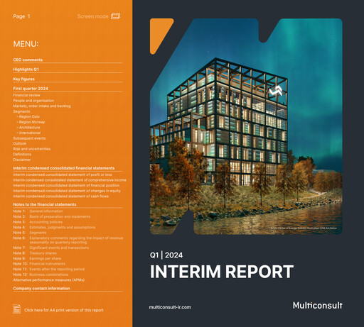 Thumbnail Multiconsult Quarterly Report 2024-q1