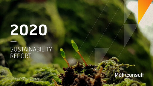 Thumbnail Multiconsult Sustainability Report 2020