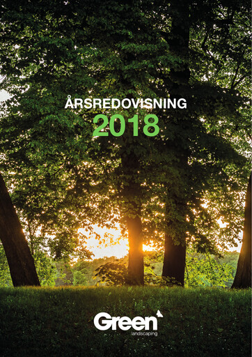 Thumbnail Green Landscaping Group Annual Report 2018