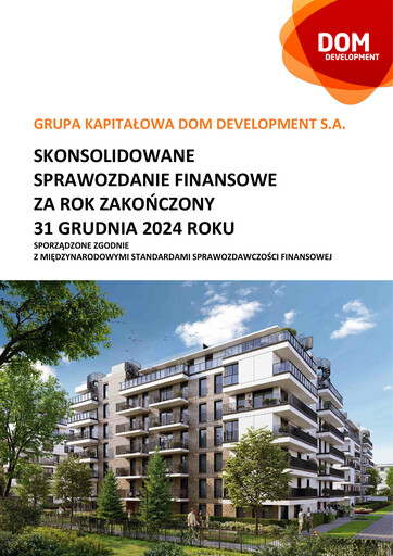 Thumbnail Dom Development Financial Statement 2024