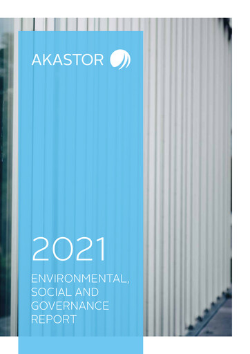 Vorschaubild Akastor ASA ESG-Bericht 2021