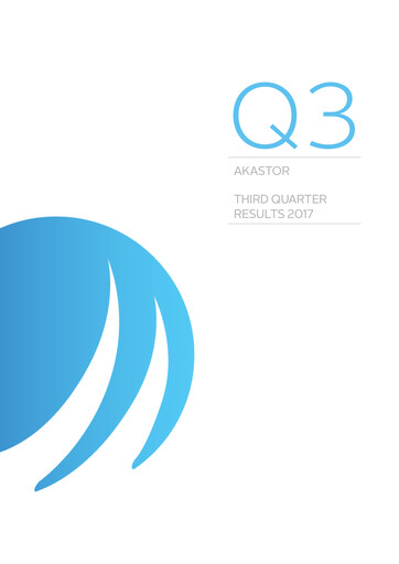 Thumbnail Akastor ASA Quarterly Report 2017-q3
