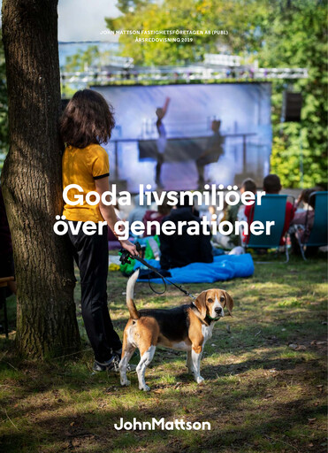 Thumbnail John Mattson Fastighetsföretagen Annual Report 2019