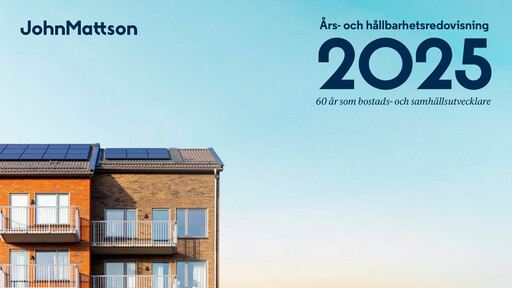 Thumbnail John Mattson Fastighetsföretagen Annual Report 2025