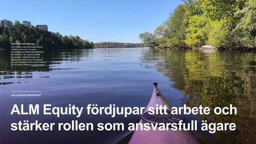 Thumbnail ALM Equity Sustainability Report 2023