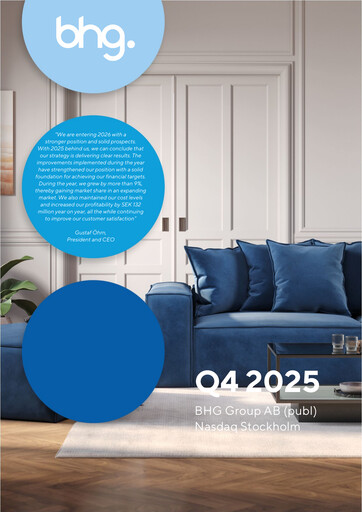 Thumbnail BHG Group AB Quarterly Report 2025-q4