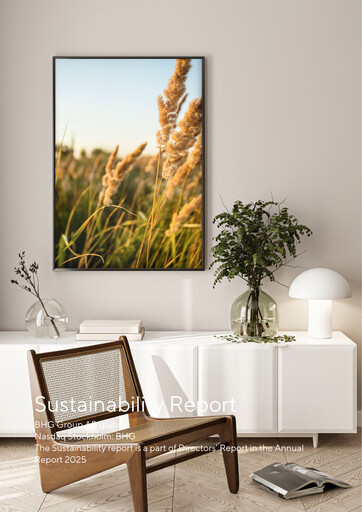 Vorschaubild BHG Group AB Nachhaltigkeitsbericht 2025