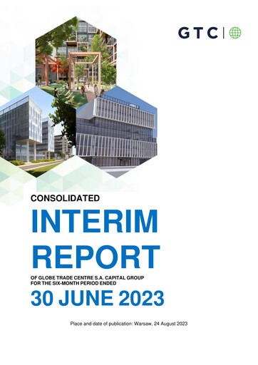 Thumbnail Globe Trade Centre Half-year Report 2023-h1