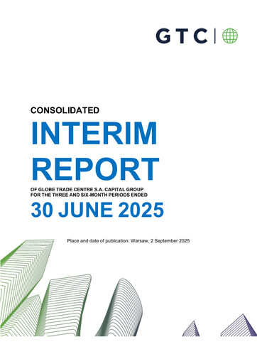 Thumbnail Globe Trade Centre Half-year Report 2025-h1
