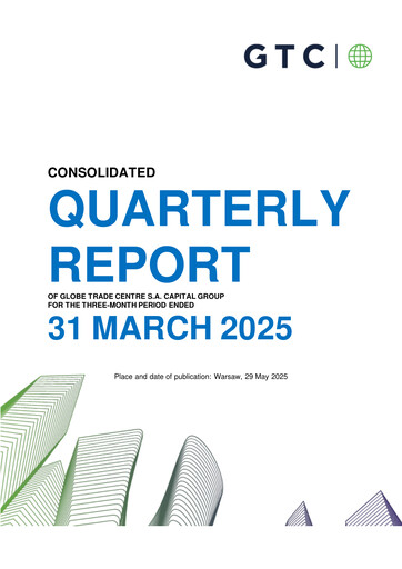 Thumbnail Globe Trade Centre Quarterly Report 2025-q1