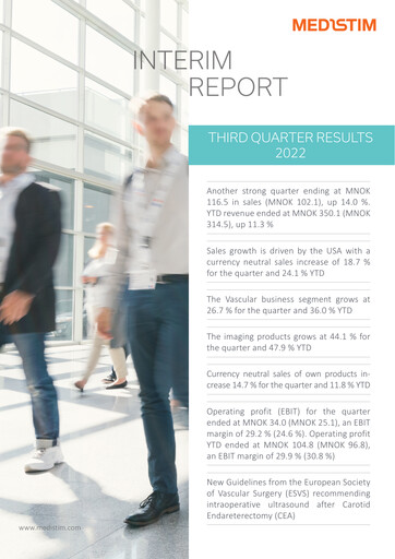 Thumbnail Medistim Quarterly Report 2022-q3