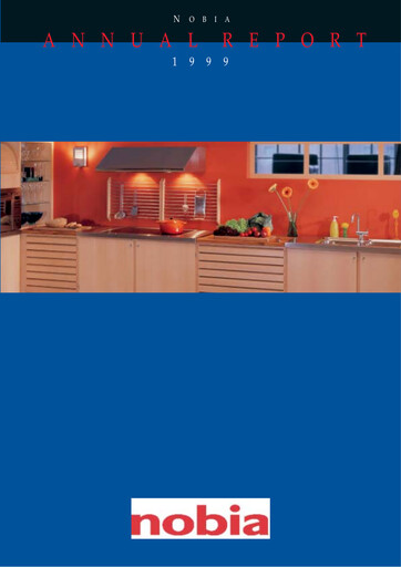 Thumbnail Nobia AB Annual Report 1999