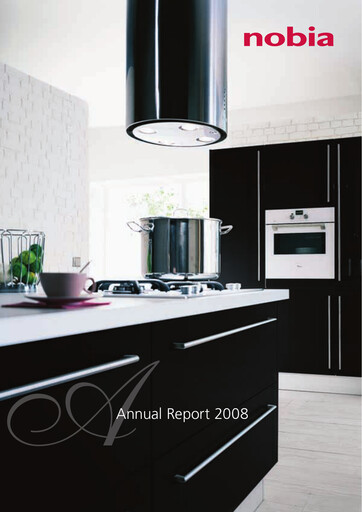 Thumbnail Nobia AB Annual Report 2008