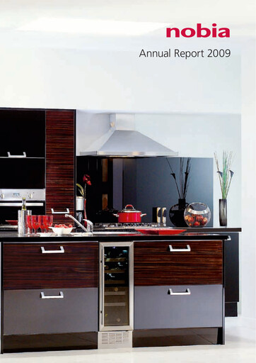Thumbnail Nobia AB Annual Report 2009